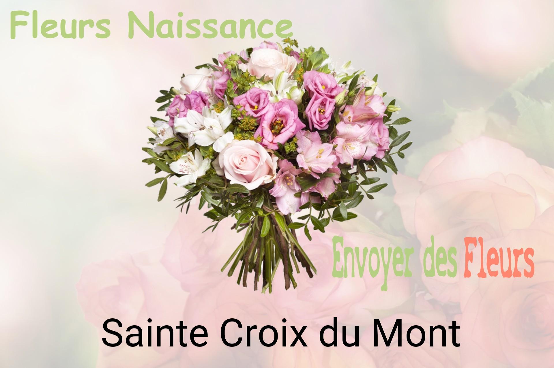 Bouquet de fleurs de naissance livré à Sainte-Croix-du-Mont