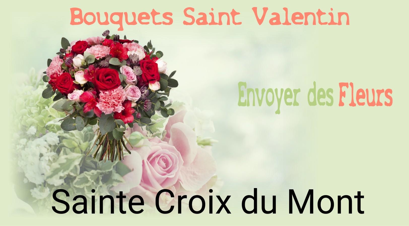 Roses de Saint-Valentin livrées à Sainte-Croix-du-Mont